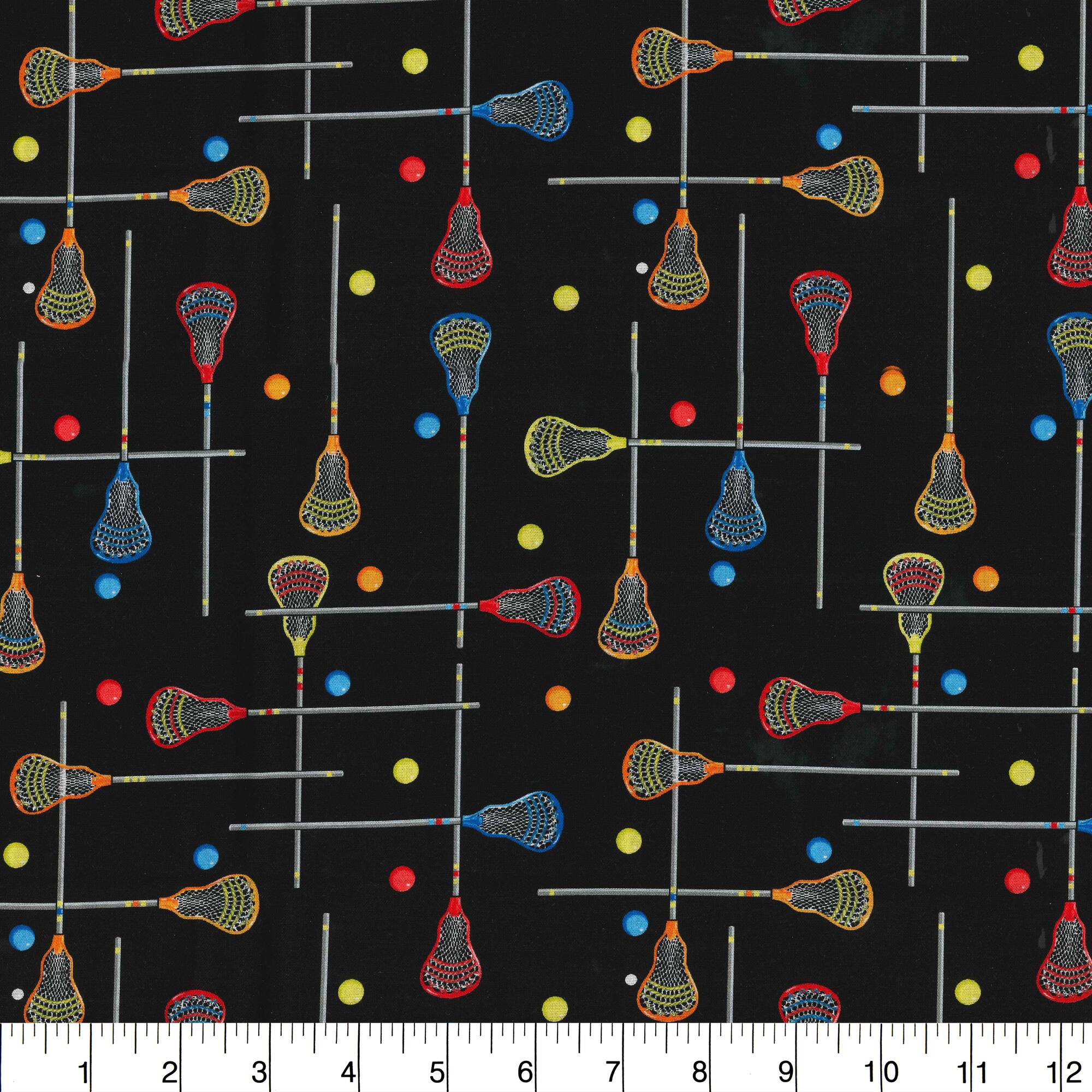 Fabric Traditions Lacrosse Cotton Fabric